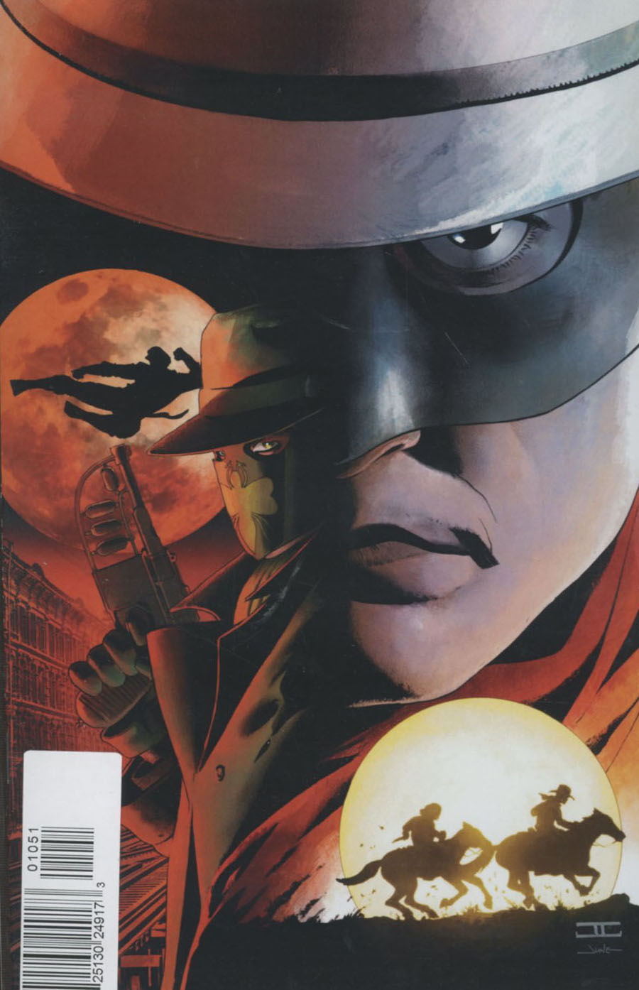 Lone Ranger Green Hornet #1 Cover E Rare John Cassaday Virgin Cover