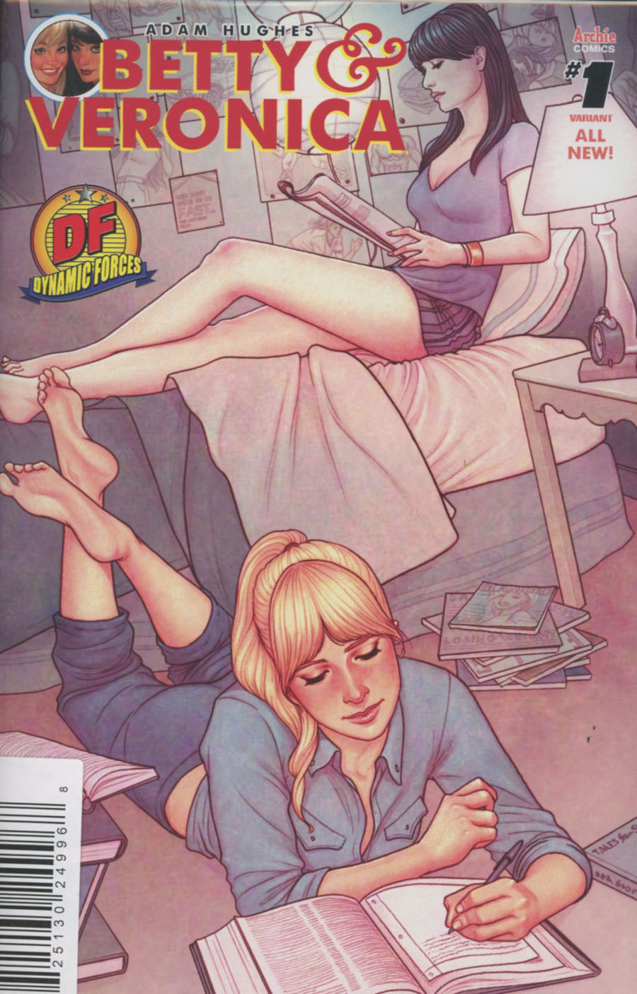 Betty & Veronica Vol 2 #1 Cover Z DF Exclusive Jenny Frison Variant Cover