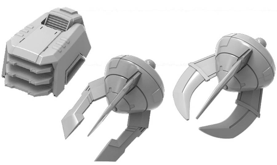 Gundam Builders Parts HD Kit -  Box of 12 Units - #31 MS Ground 01