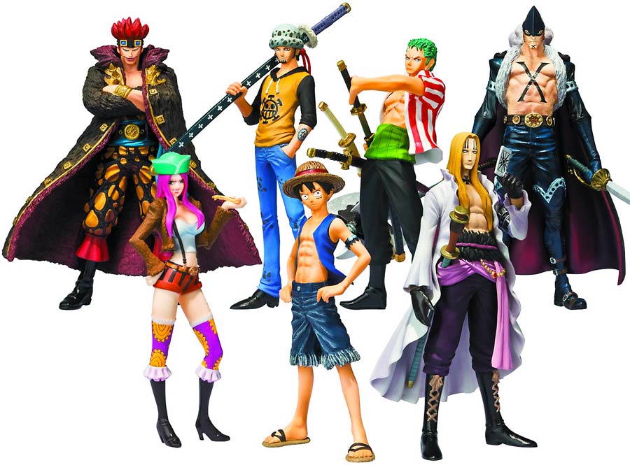 One Piece Chozoukei Damashii - Rookies - Box Of 8 Blind Mystery Box Figures