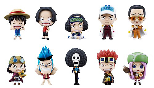 One Piece Deform Master Petite Mini Trading Figures Vol 3 - Box Of 10 Blind Mystery Box Figures
