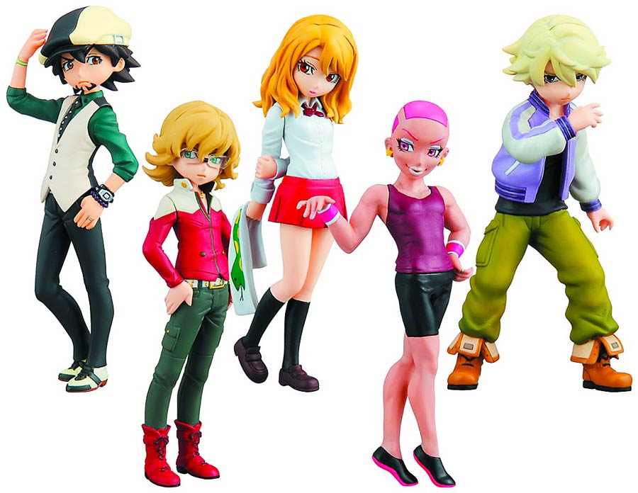 Tiger & Bunny Half Age Characters Vol 1 - Box Of 8 Blind Mystery Box Figures