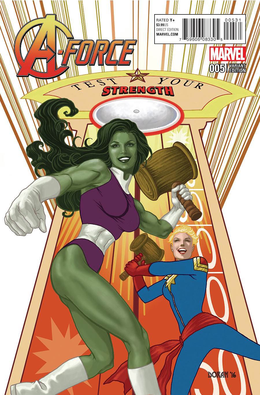 A-Force Vol 2 #5 Cover C Incentive Colleen Doran Classic Variant Cover