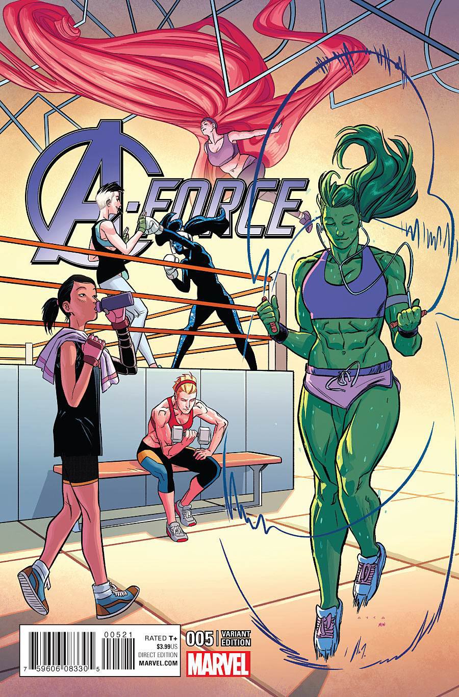 A-Force Vol 2 #5 Cover D Incentive Kris Anka Variant Cover