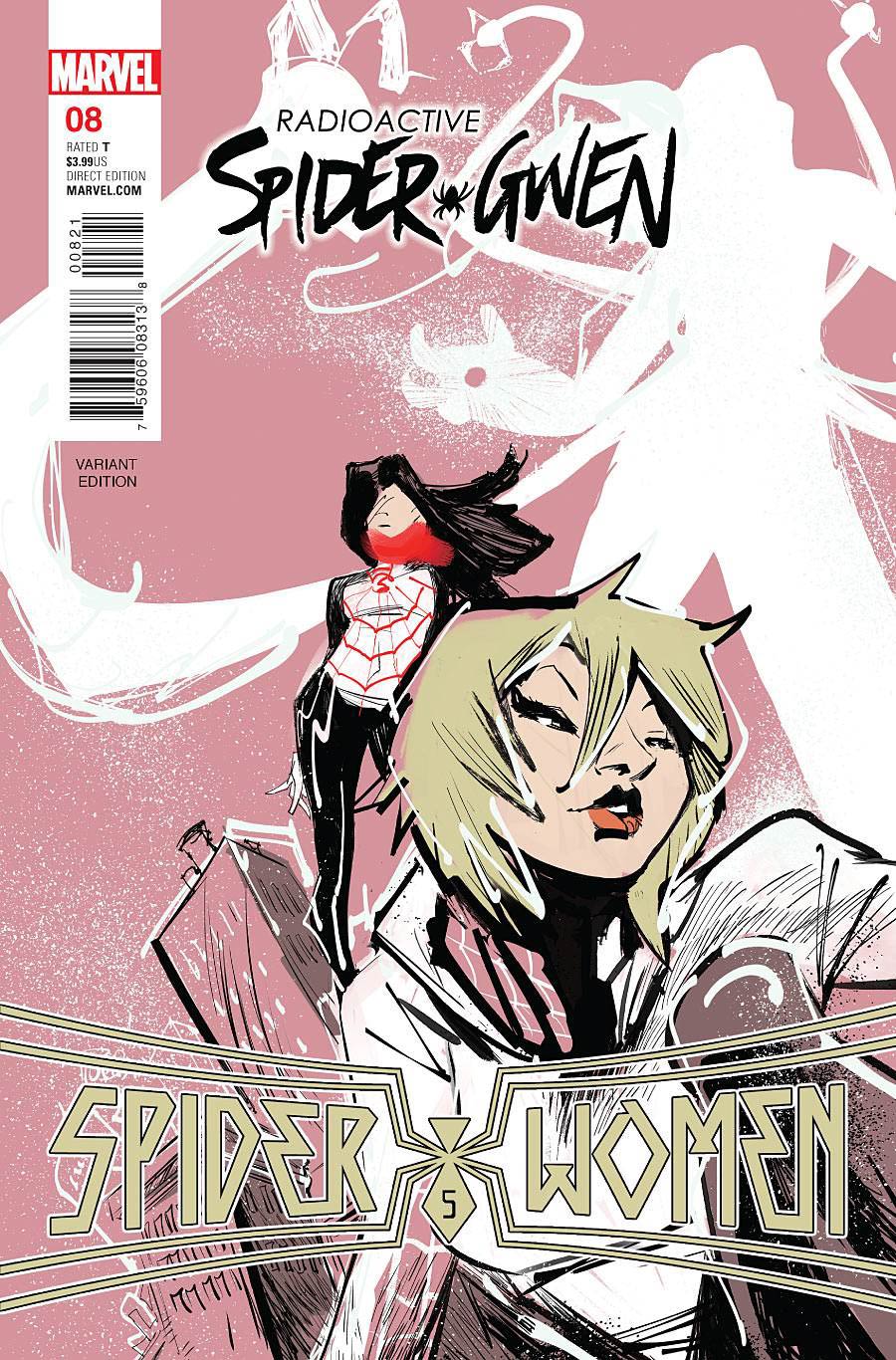 Spider-Gwen Vol 2 #8 Cover D Incentive Robbi Rodriguez Variant Cover (Spider-Women Part 5)