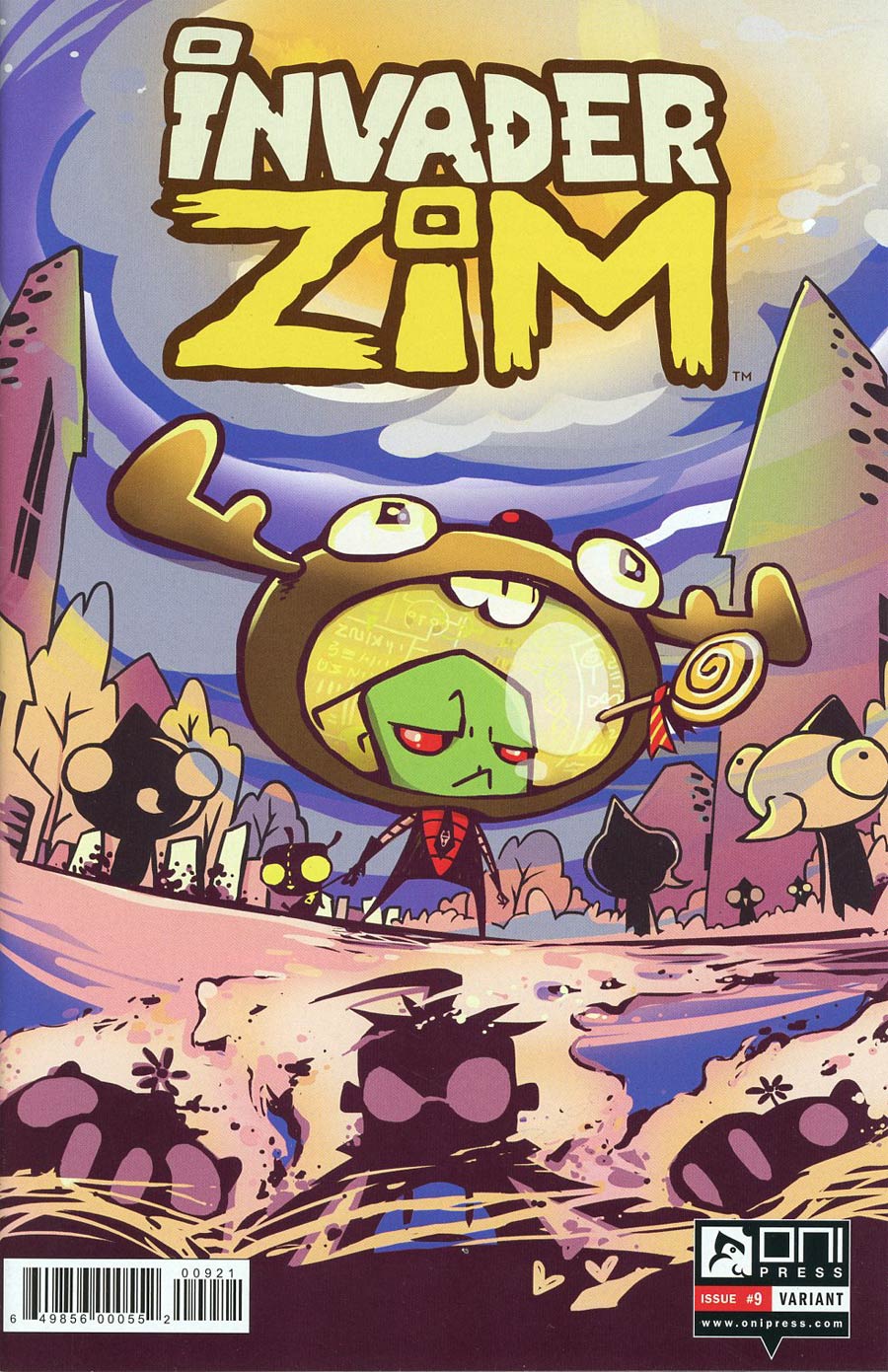 Invader Zim #9 Cover B Variant Cover