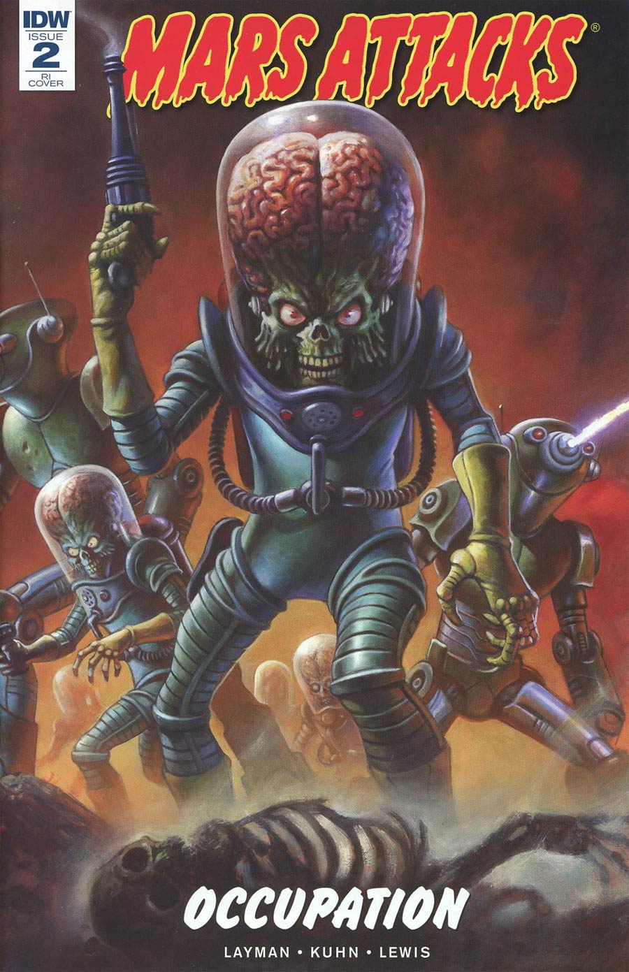 Mars Attacks Occupation #2 Cover C Incentive Alex Horley Variant Cover