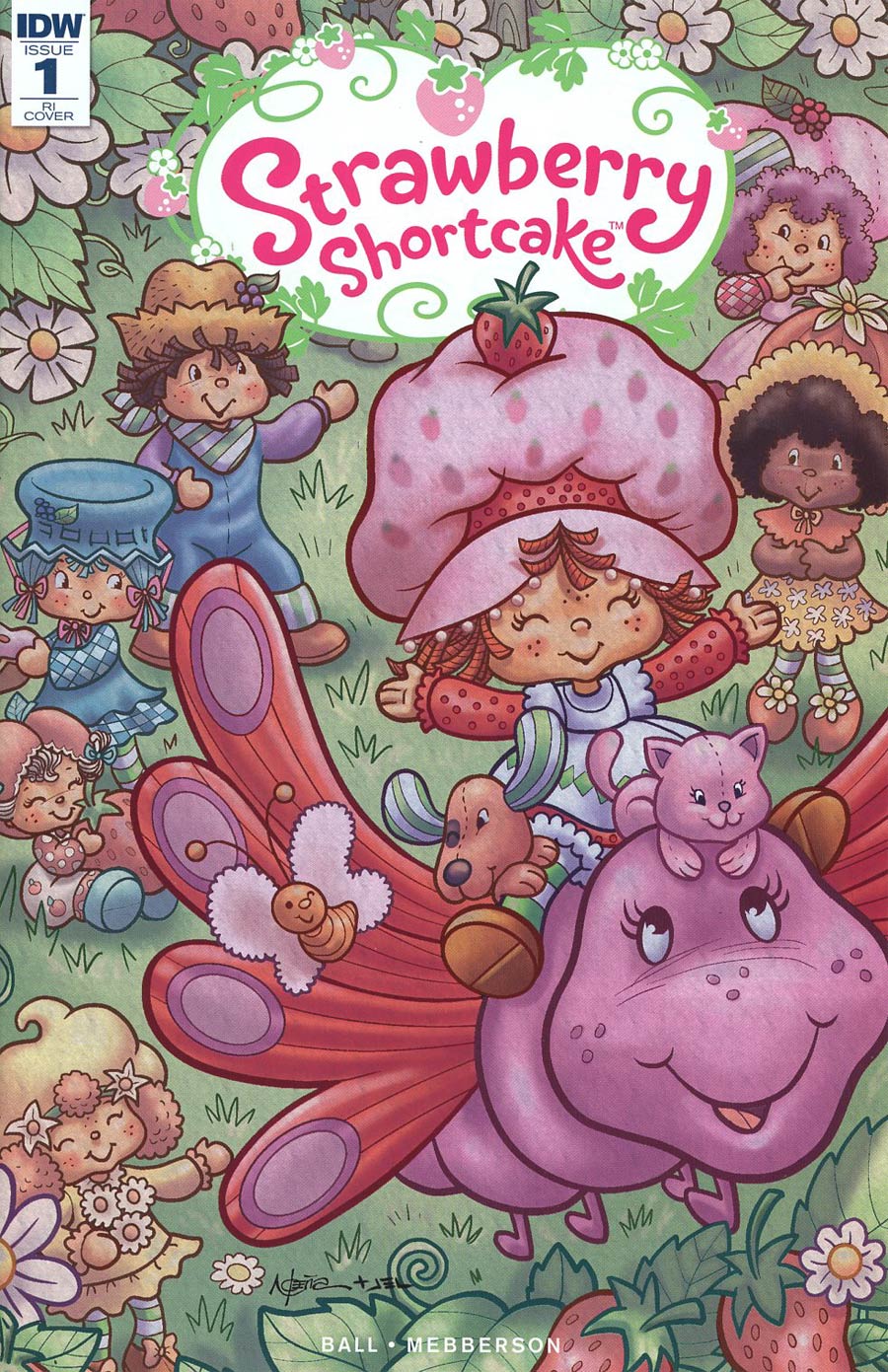 Strawberry Shortcake Vol 3 #1 Cover D Incentive Nico Pena Variant Cover