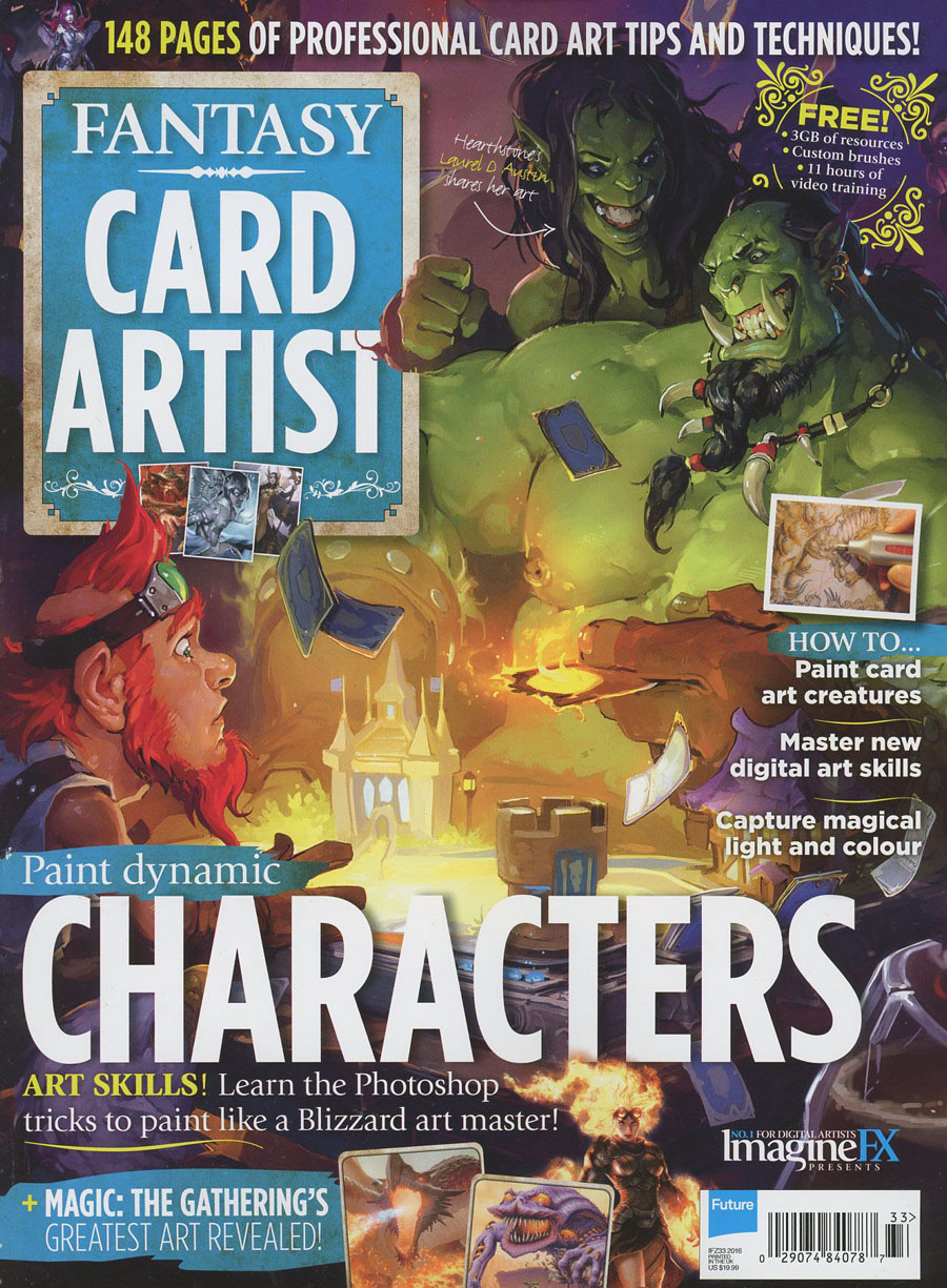 Imagine FX Presents UK Fantasy Card Artist 2016