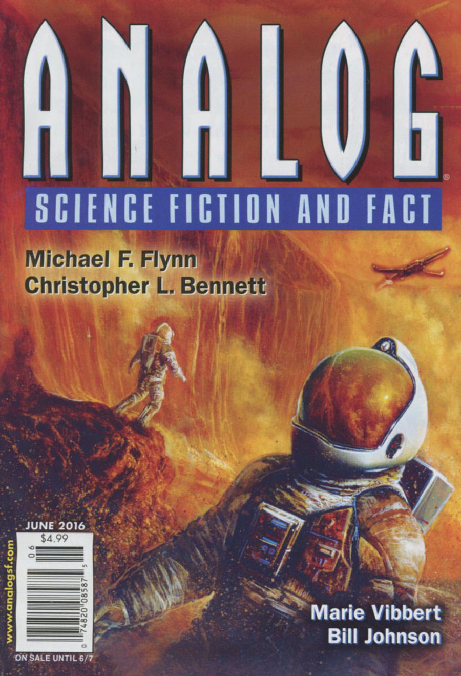 Analog Science Fiction And Fact Vol 136 #6 Jun 2016