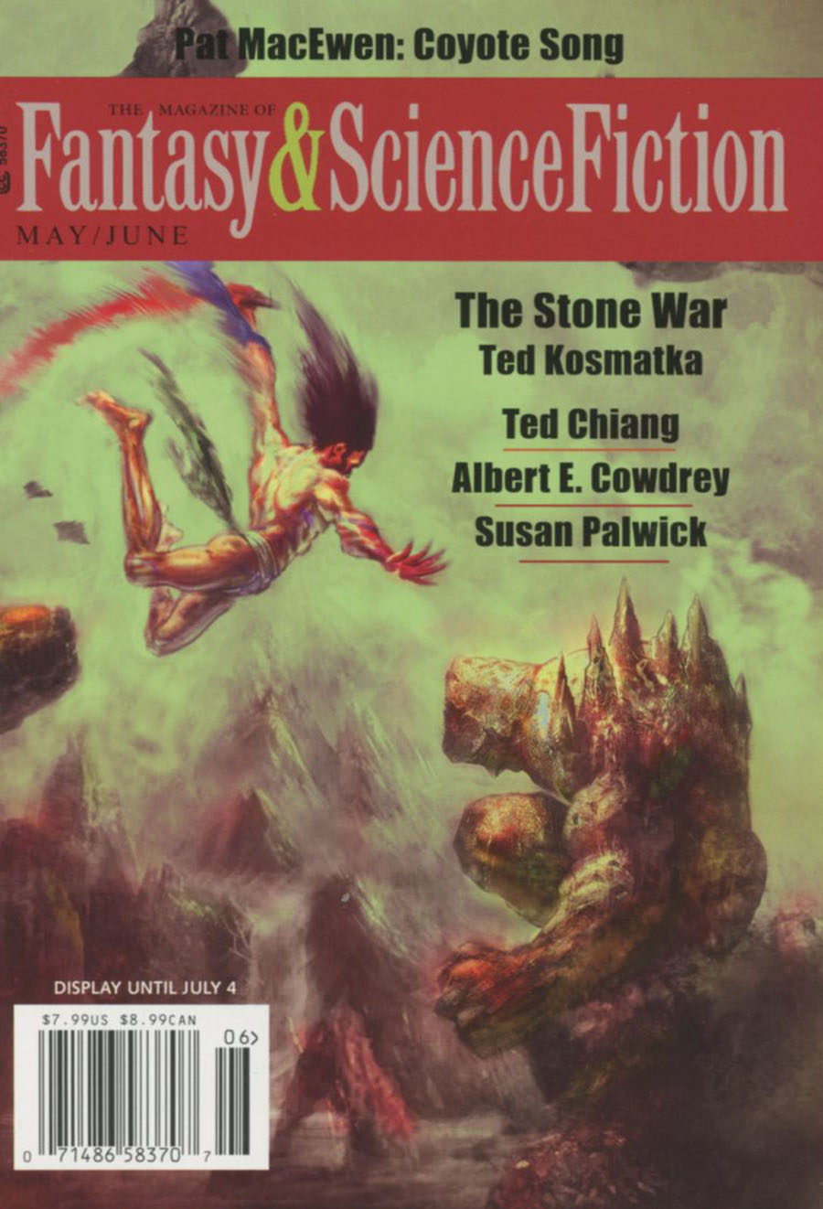 Fantasy & Science Fiction Digest Vol 130 #5 May / #6 Jun 2016