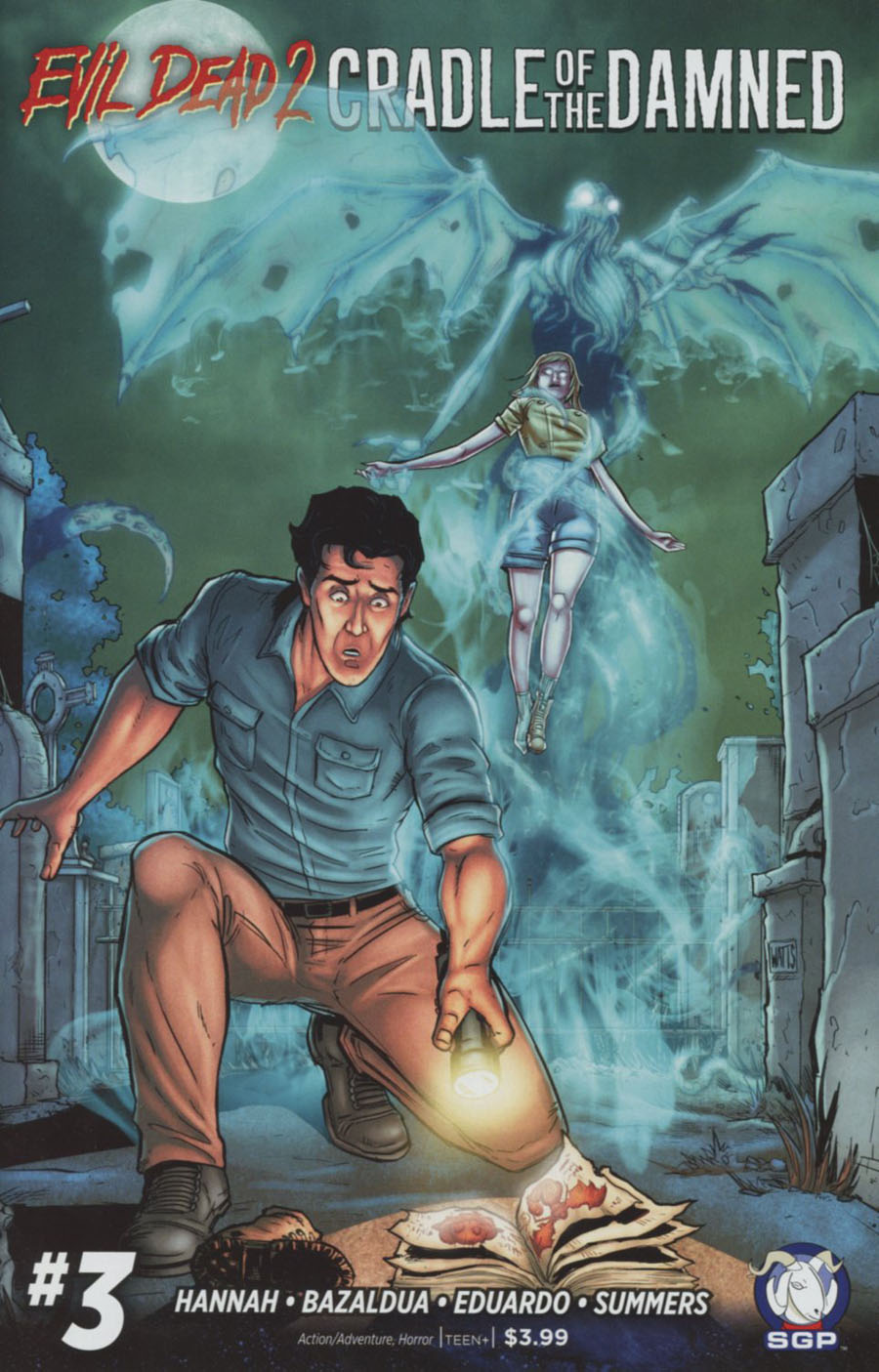 Evil Dead 2 Cradle Of The Damned #3 Cover A Regular Larry Watts Cover