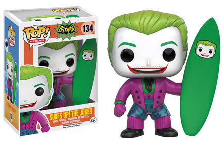 POP Heroes 134 Batman 1966 Surfs Up Joker Vinyl Figure