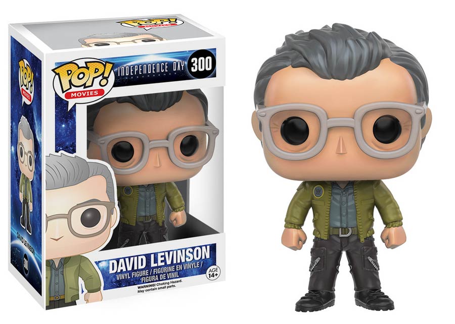 POP Movies 300 Independence Day Resurgence David Levinson Vinyl Figure