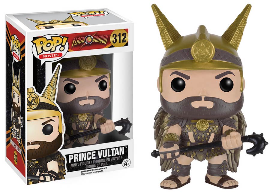 POP Movies 312 Flash Gordon Prince Vultan Vinyl Figure