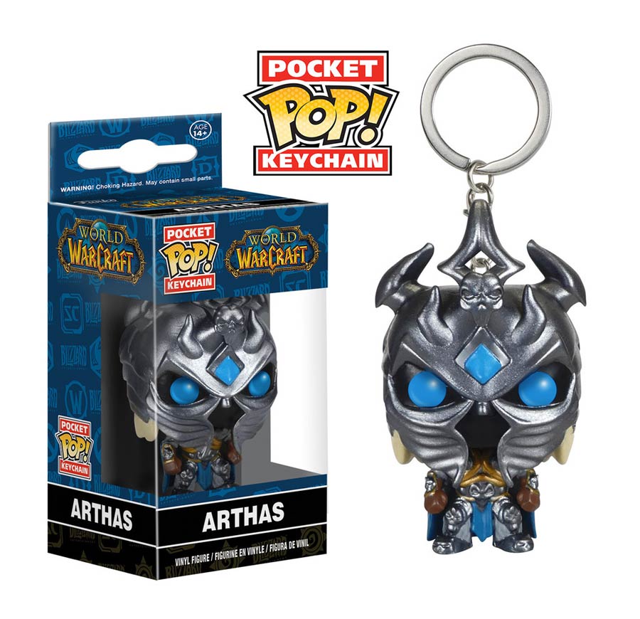 POP World Of Warcraft Arthas Vinyl Figure Keychain