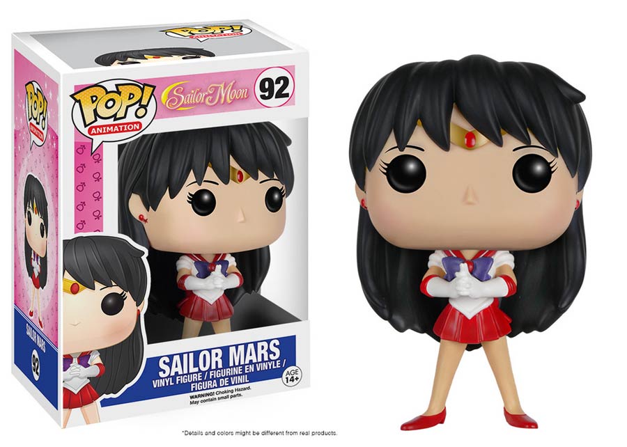 POP Animation 92 Sailor Moon Sailor Mars Vinyl Figure