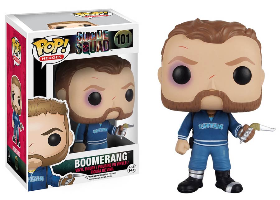 POP Heroes 101 Suicide Squad Boomerang Vinyl Figure