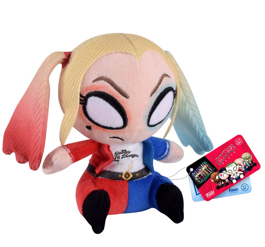 Mopeez Suicide Squad Harley Quinn Plushie