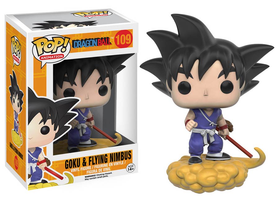 POP Animation 109 Dragon Ball Z Goku And Nimbus Vinyl Figure