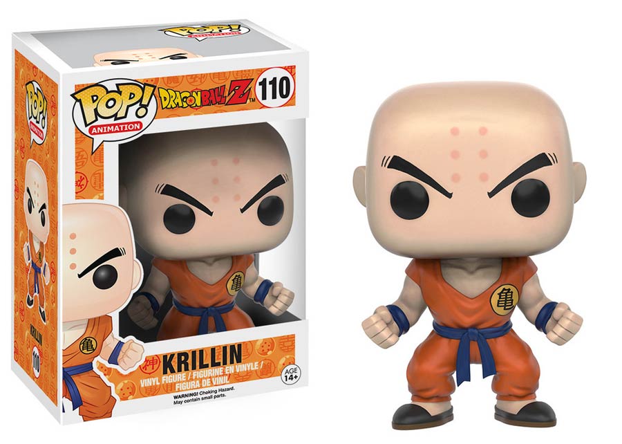 POP Animation 110 Dragon Ball Z Krillin Vinyl Figure