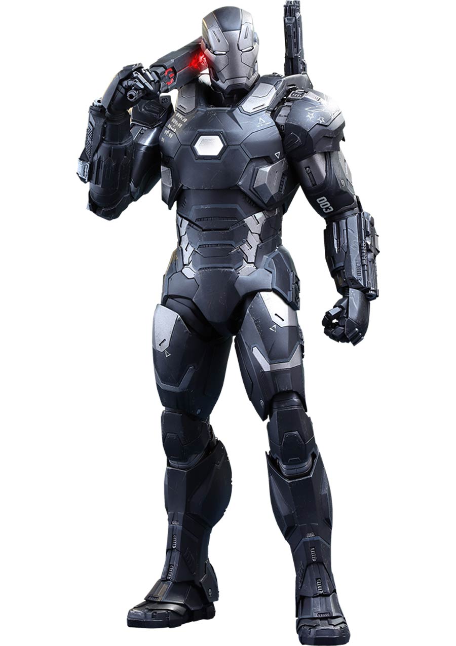 Captain America Civil War War Machine Mark III Die-Cast 12-Inch Action Figure