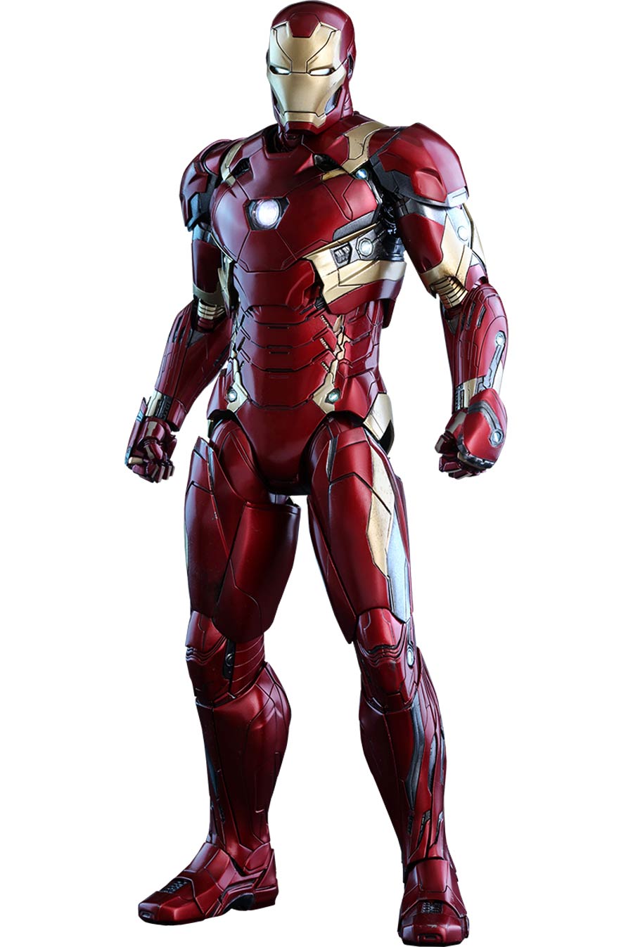 Captain America Civil War Iron Man Mark XLVI Die-Cast 12-Inch Action Figure