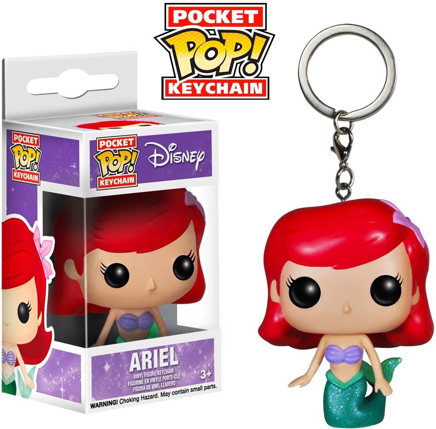 POP Disney Ariel Vinyl Figure Keychain