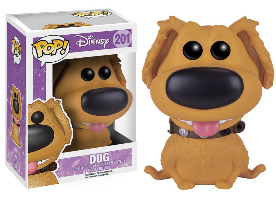 POP Disney 201 Up Dug Vinyl Figure