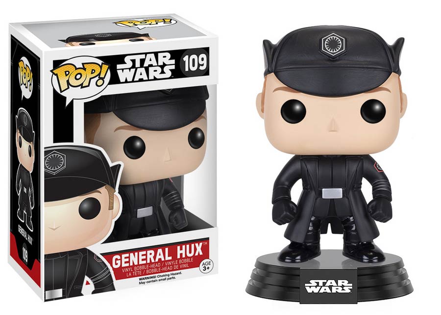 POP Star Wars 109 Episode VII The Force Awakens General Hux Vinyl Bobble Head