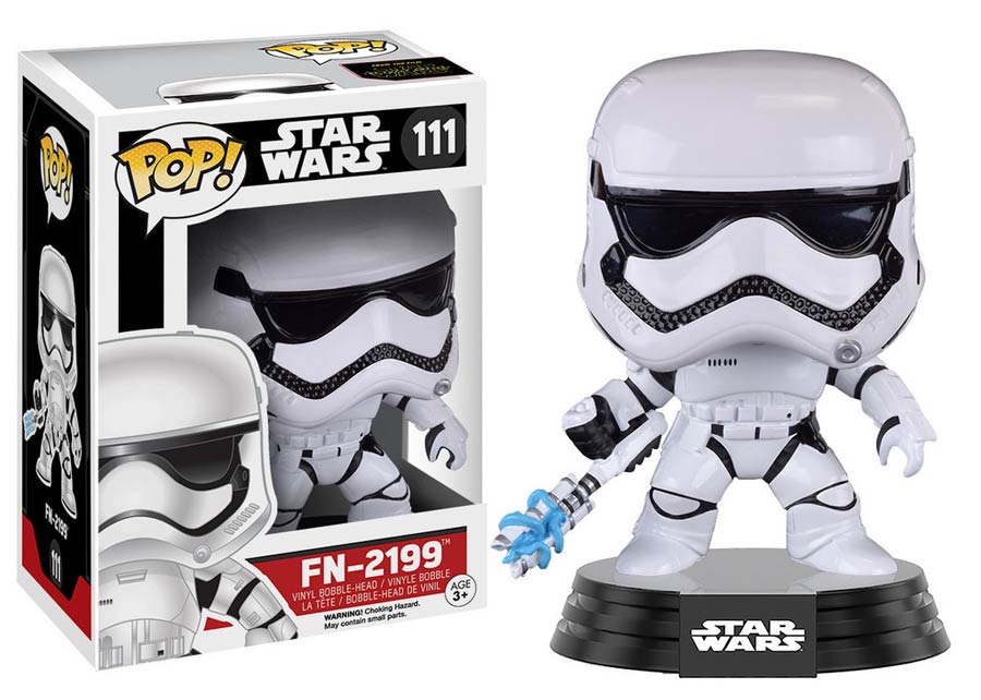 POP Star Wars 111 Episode VII The Force Awakens FN-2199 Trooper Vinyl Bobble Head