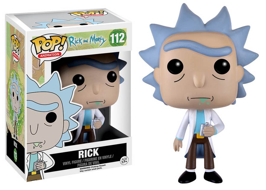 POP Animation 112 Rick And Morty Rick Vinyl Figure