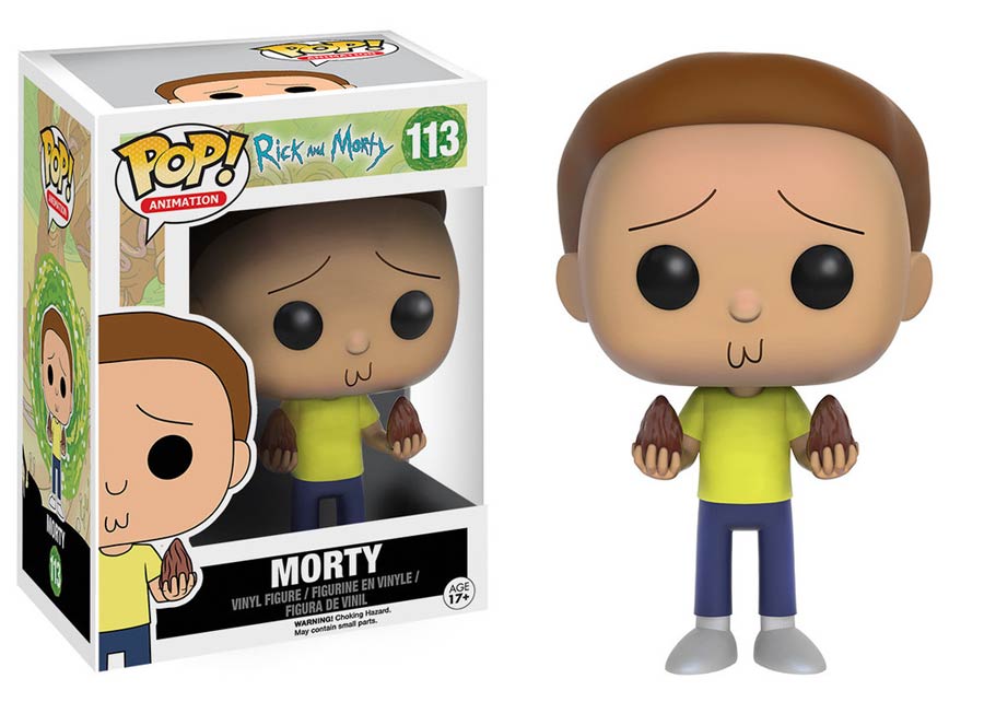 POP Animation 113 Rick And Morty Morty Vinyl Figure