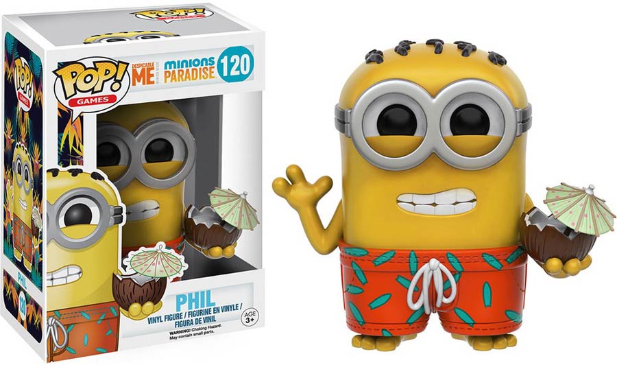 POP Games Minions Paradise Coconut Vinyl Figure
