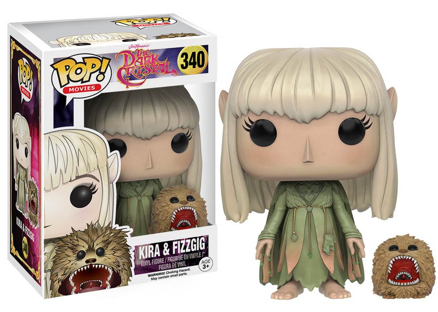 POP Movies 340 Dark Crystal Kira And Fizzgig Vinyl Figure