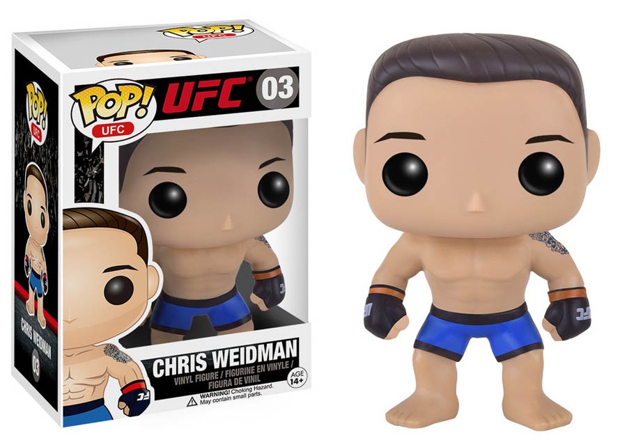 POP UFC 03 Chris Weidman Vinyl Figure