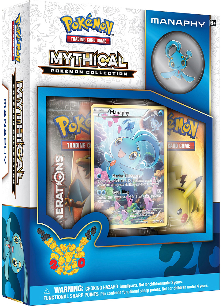 Pokemon TCG Mythical Manaphy Collection Box