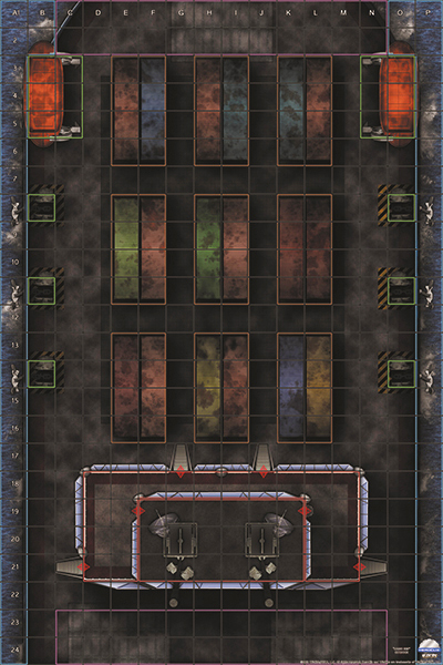 HeroClix Premium Map - Ship