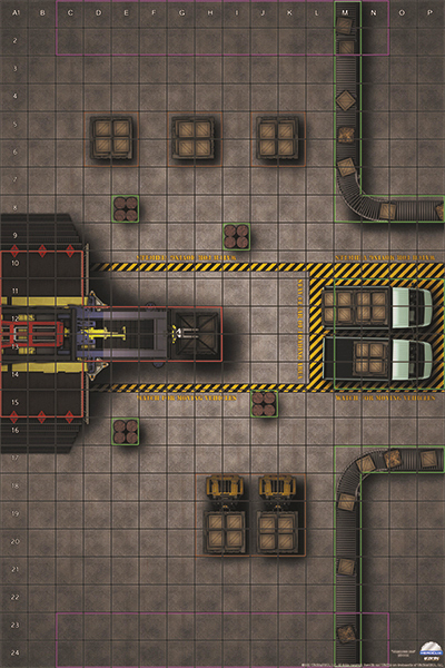 HeroClix Premium Map - Factory