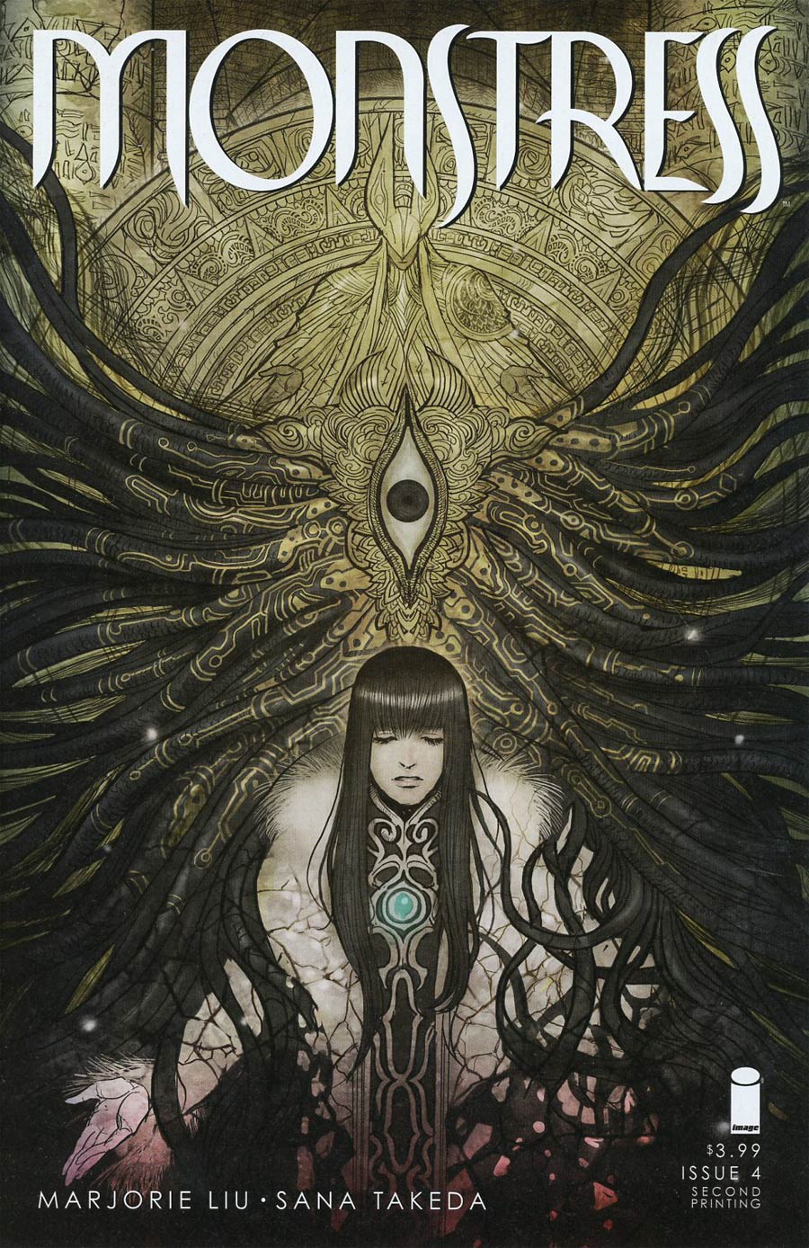 Monstress #4 Cover B 2nd Ptg Sana Takeda Variant Cover