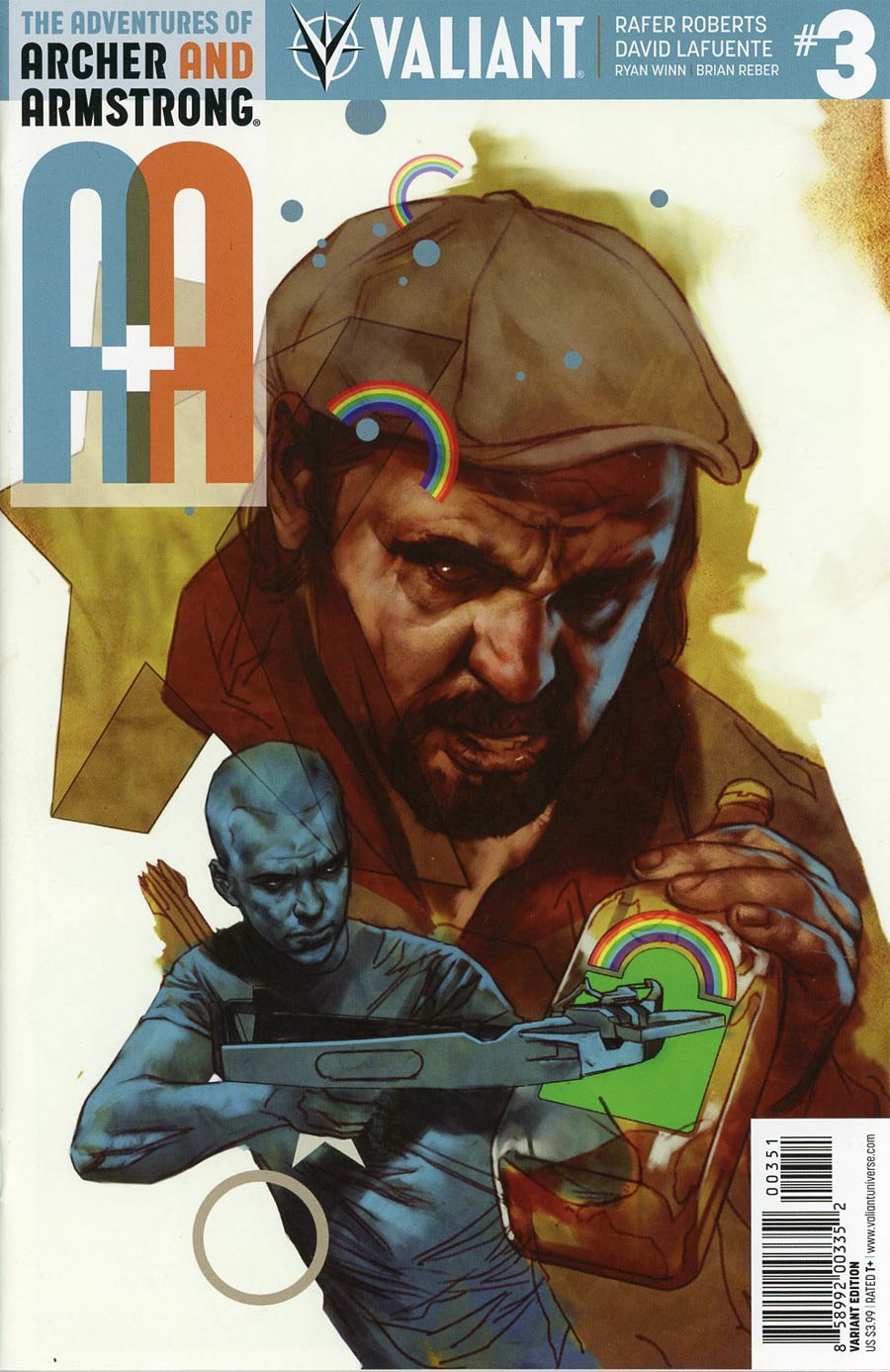 A&A #3 Cover E Incentive Ben Oliver Variant Cover