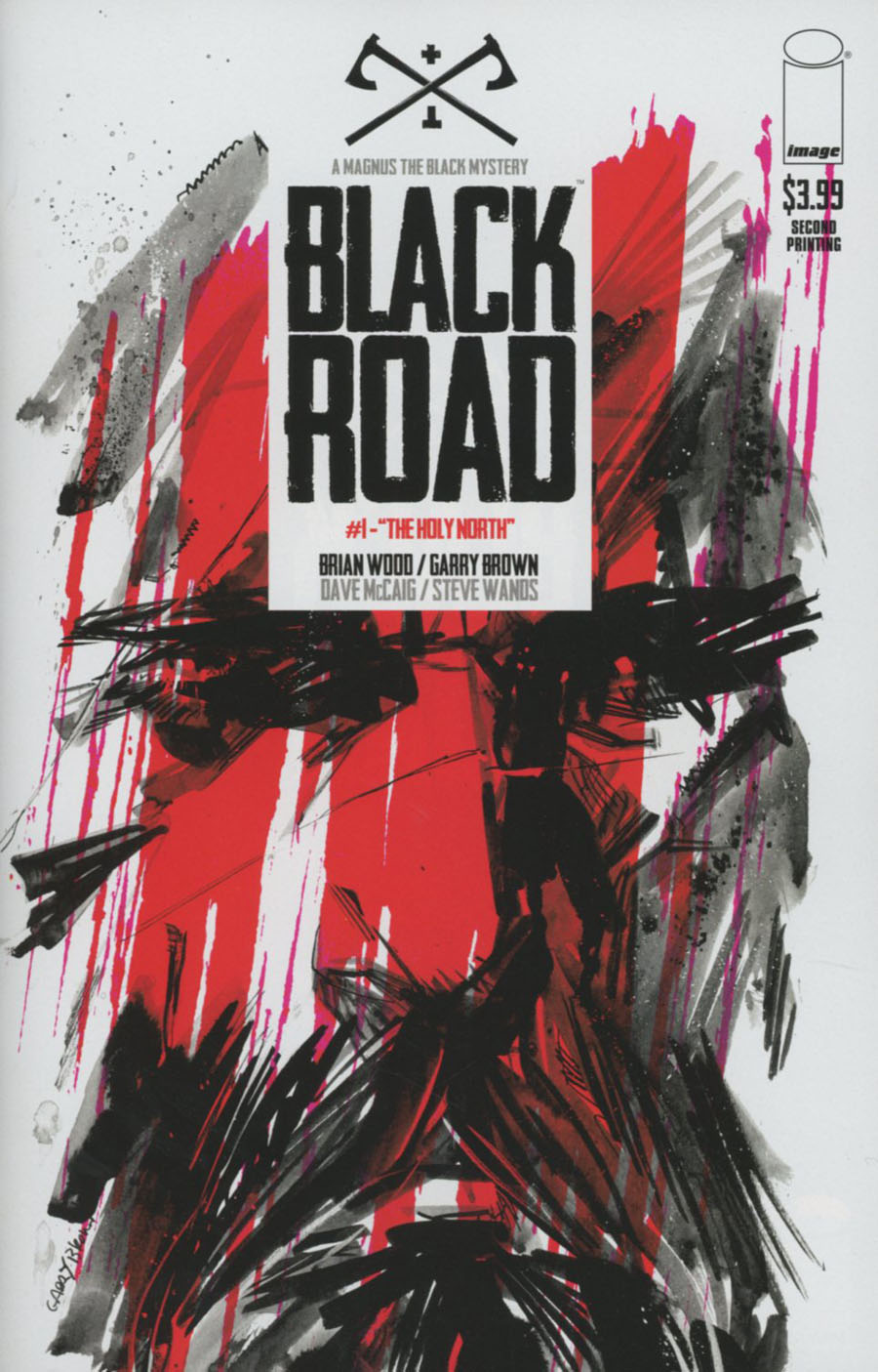 Black Road #1 Cover B 2nd Ptg Garry Brown Variant Cover