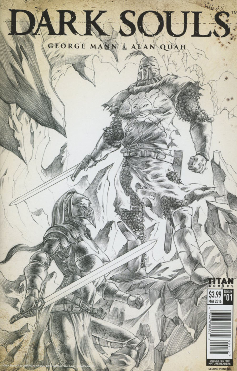 Dark Souls #1 Cover F 2nd Ptg Alan Quah Variant Cover