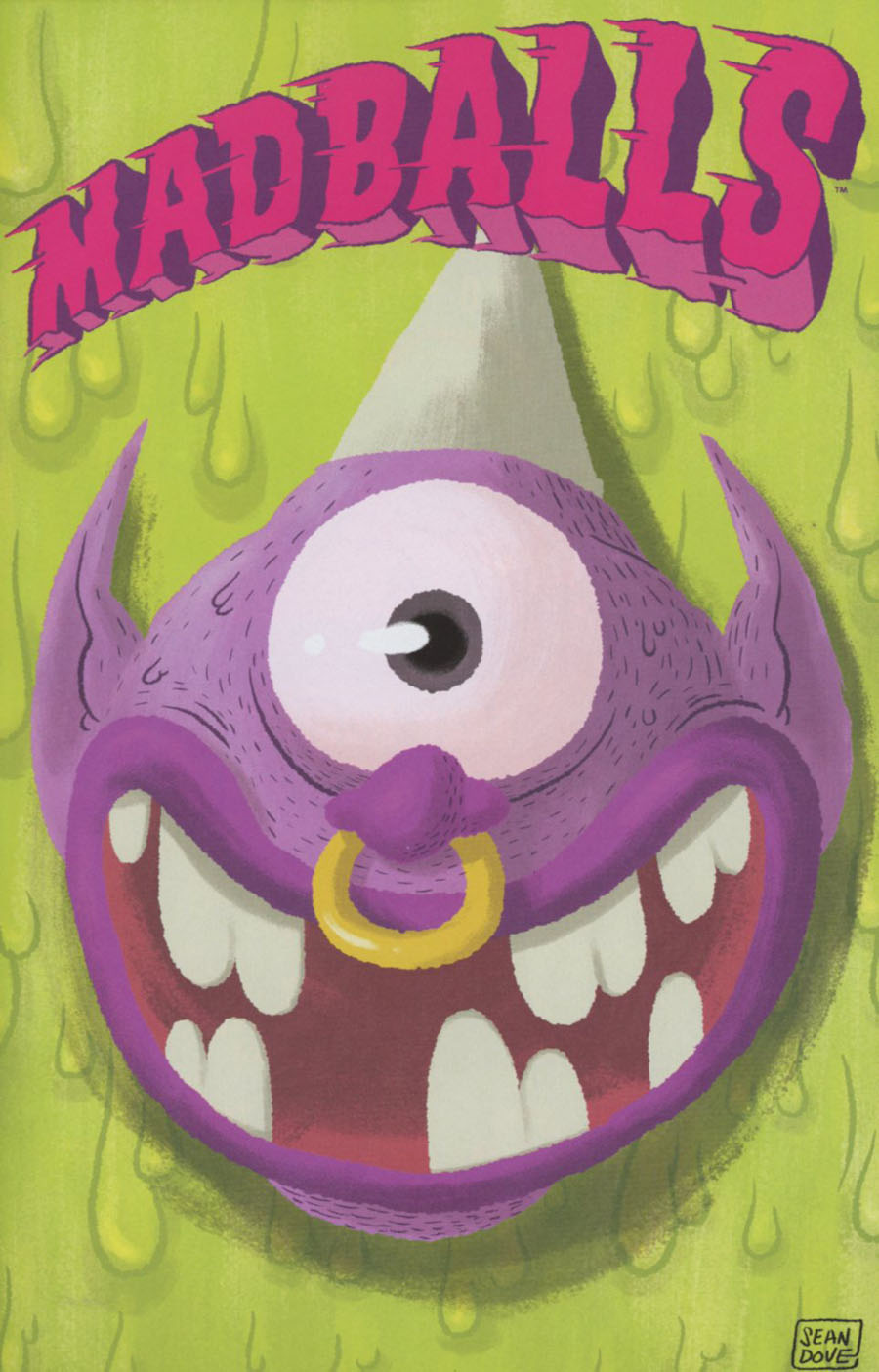 Mad Balls #2 Cover B Incentive Sean Dove Mad-Evil Variant Cover