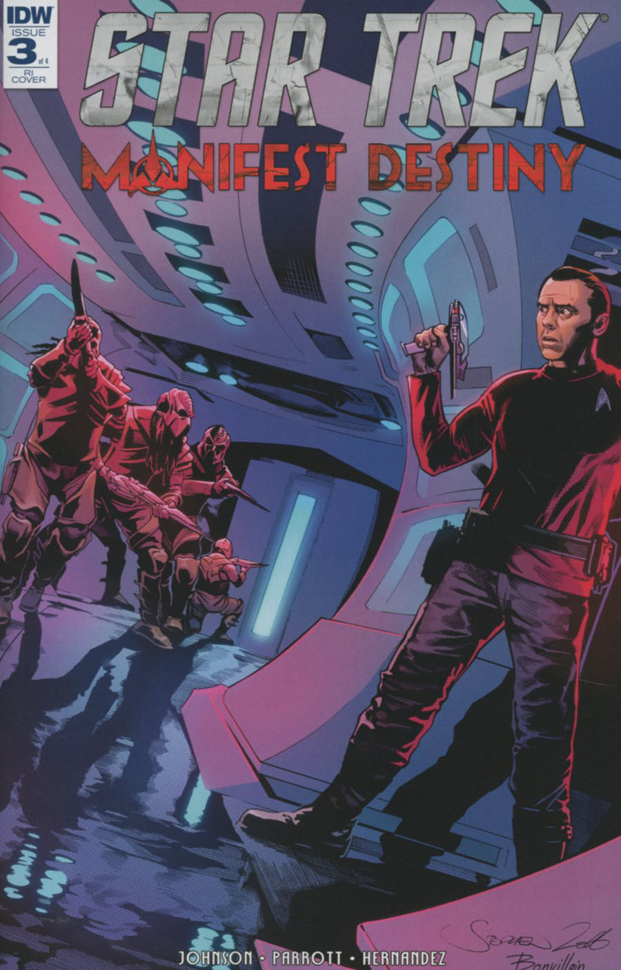 Star Trek Manifest Destiny #3 Cover C Incentive Stephen Mooney Variant Cover