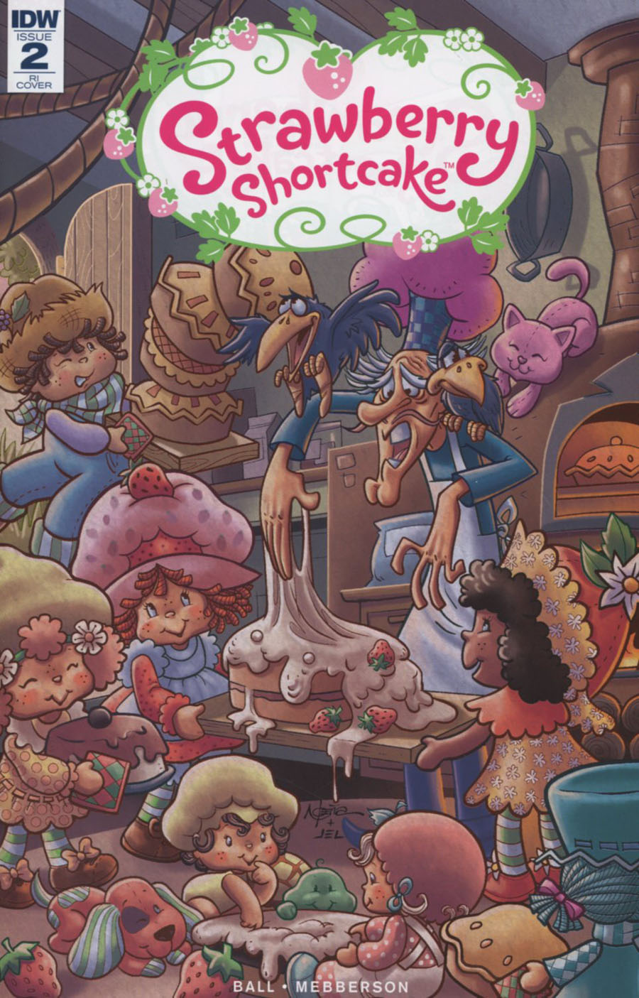 Strawberry Shortcake Vol 3 #2 Cover D Incentive Nico Pena Variant Cover