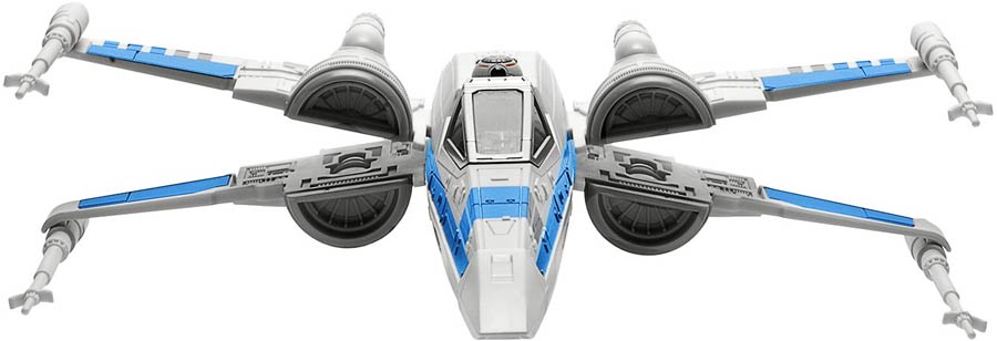 Star Wars Episode VII The Force Awakens Resistance X-Wing Fighter Snaptite Model Kit