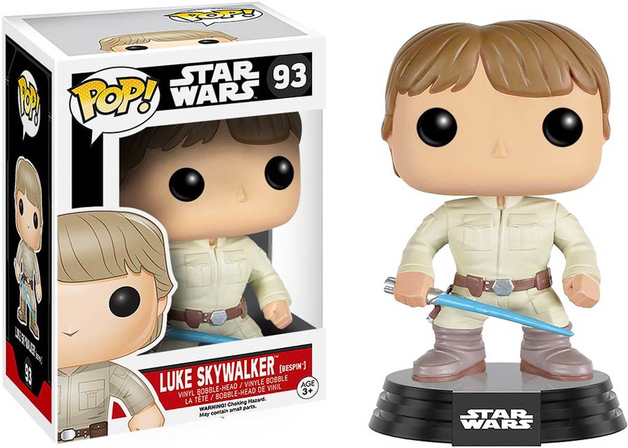 POP Star Wars 93 Bespin Luke With Lightsaber Vinyl Figure