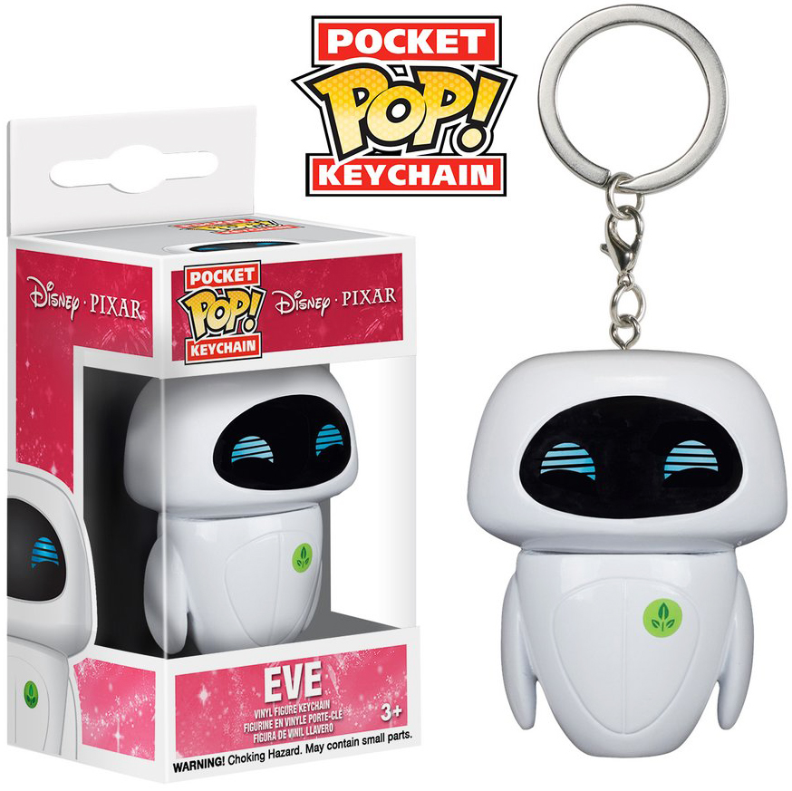 POP Disney Wall-E Eve Vinyl Figure Keychain