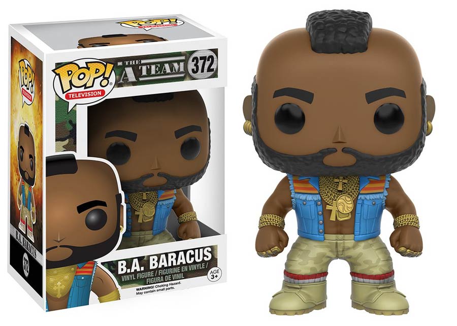 POP Television 372 A-Team BA Baracus Vinyl Figure